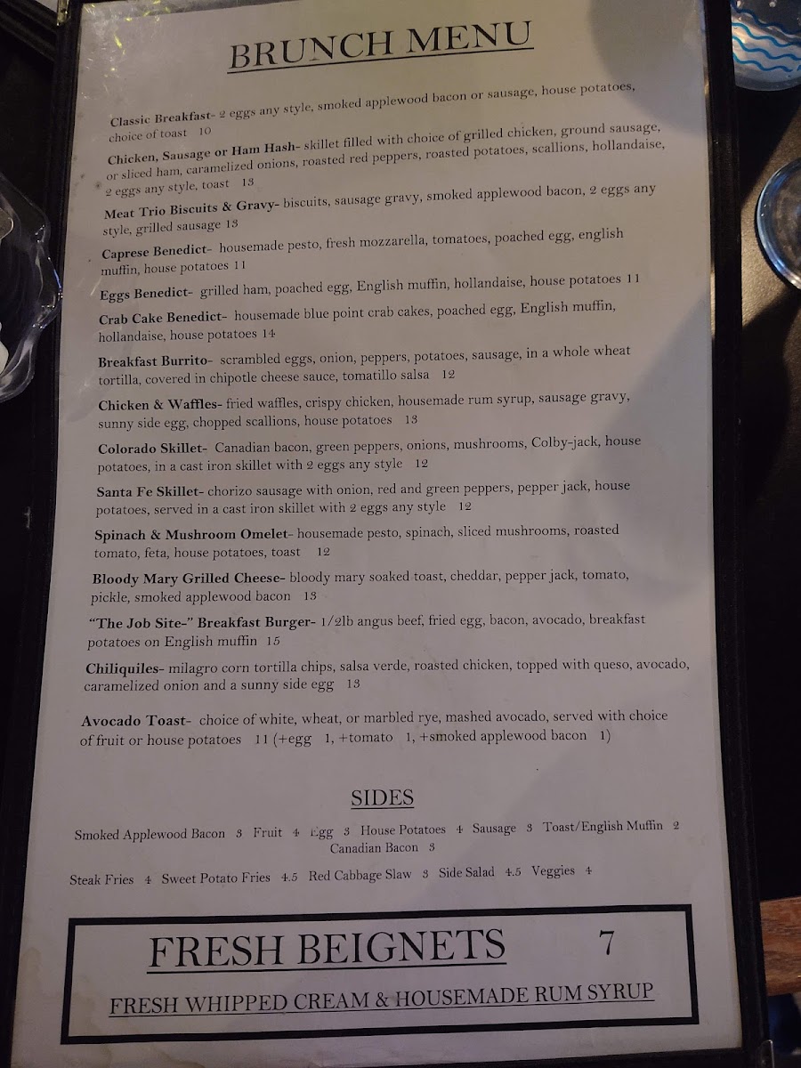 Weather Mark Tavern Menu - Image 2